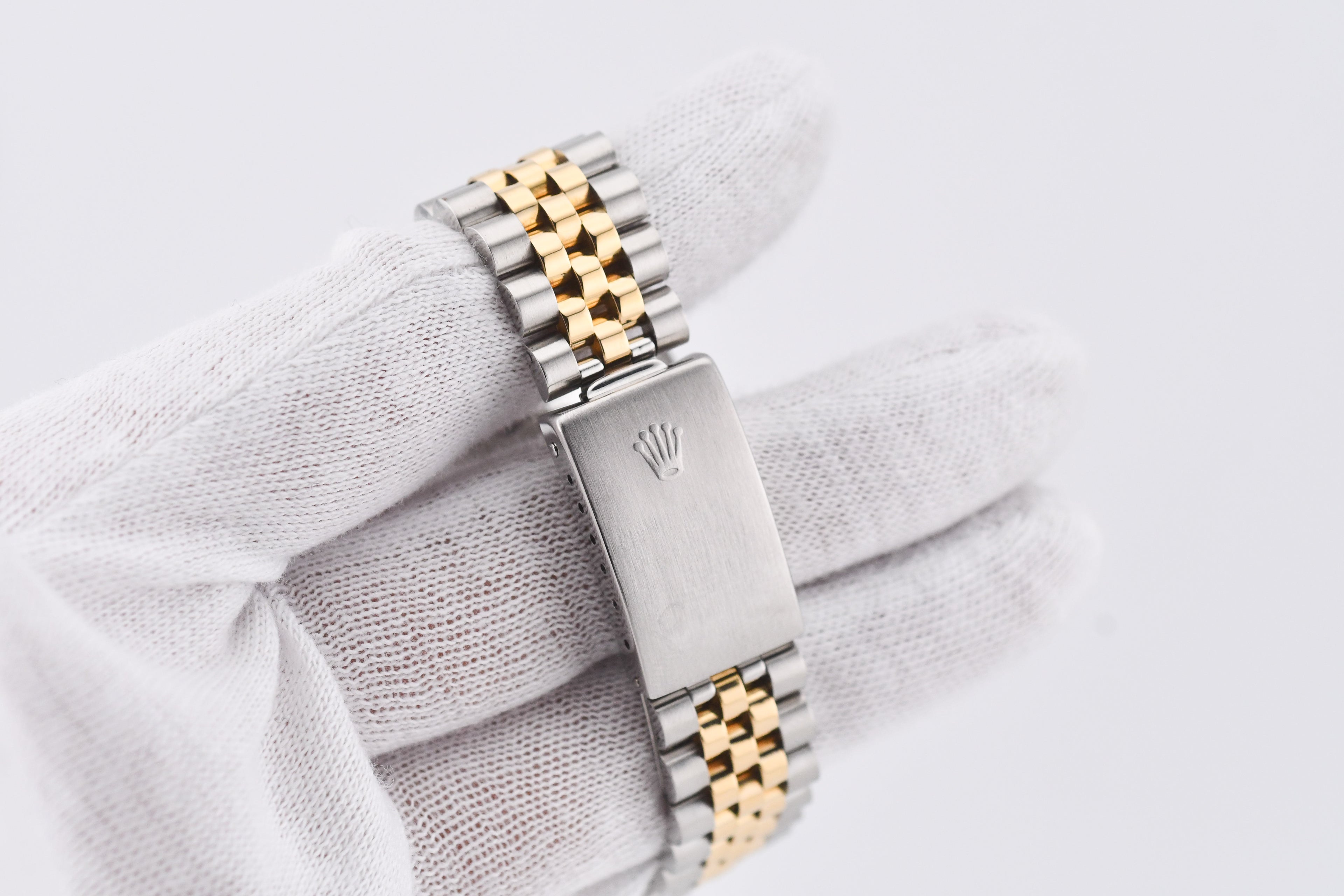 Rolex Datejust 36mm Ref 16233 Yellow Gold Bezel Custom Wimbledon Dial