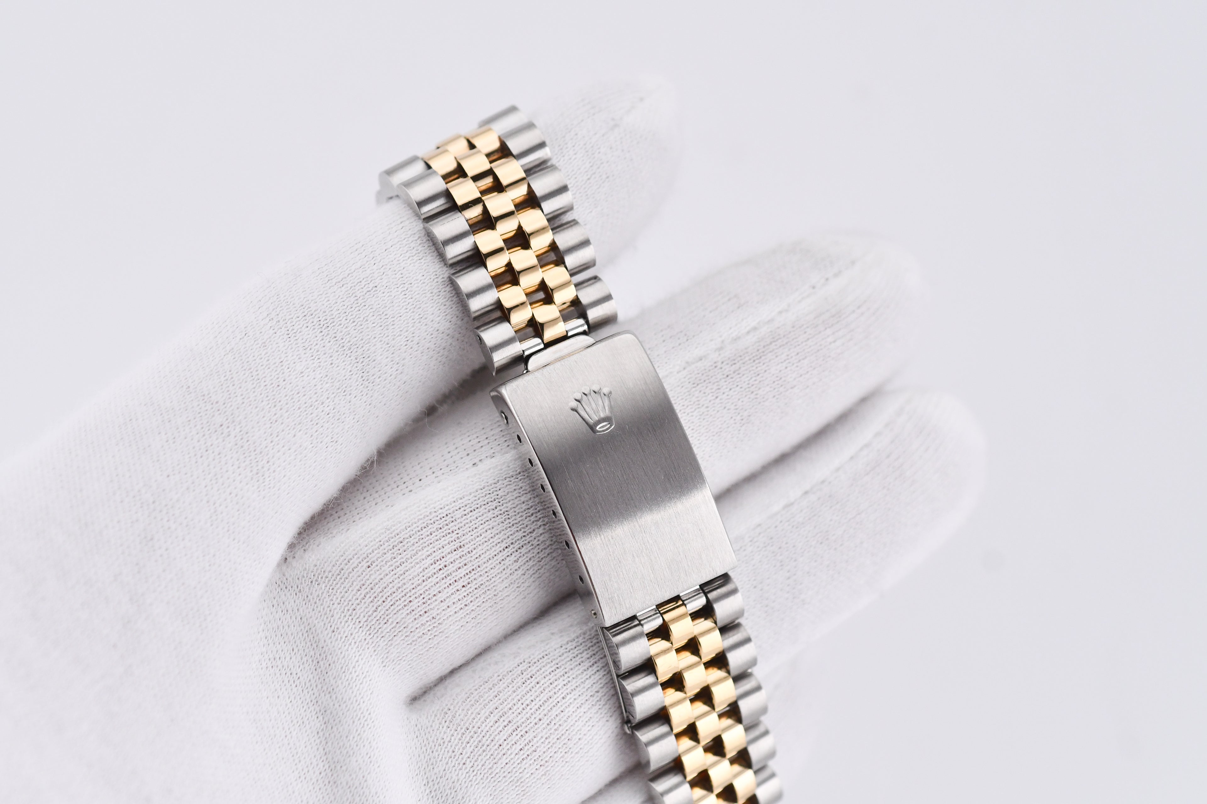 Rolex Datejust 36mm Ref 16233 Yellow Gold Bezel Turquoise stick Dial