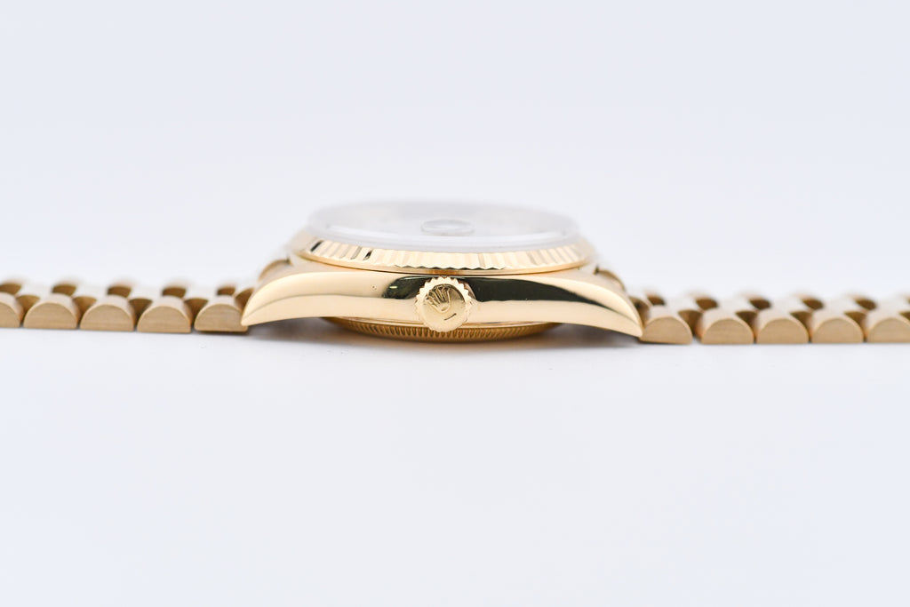 Rolex Day-Date 36mm Ref 18038 Mother of Pearl Diamond Dial