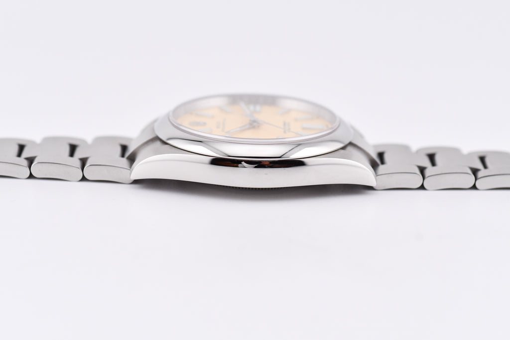 Rolex Oyster Perpetual Ref 124300 Custom Beige Dial