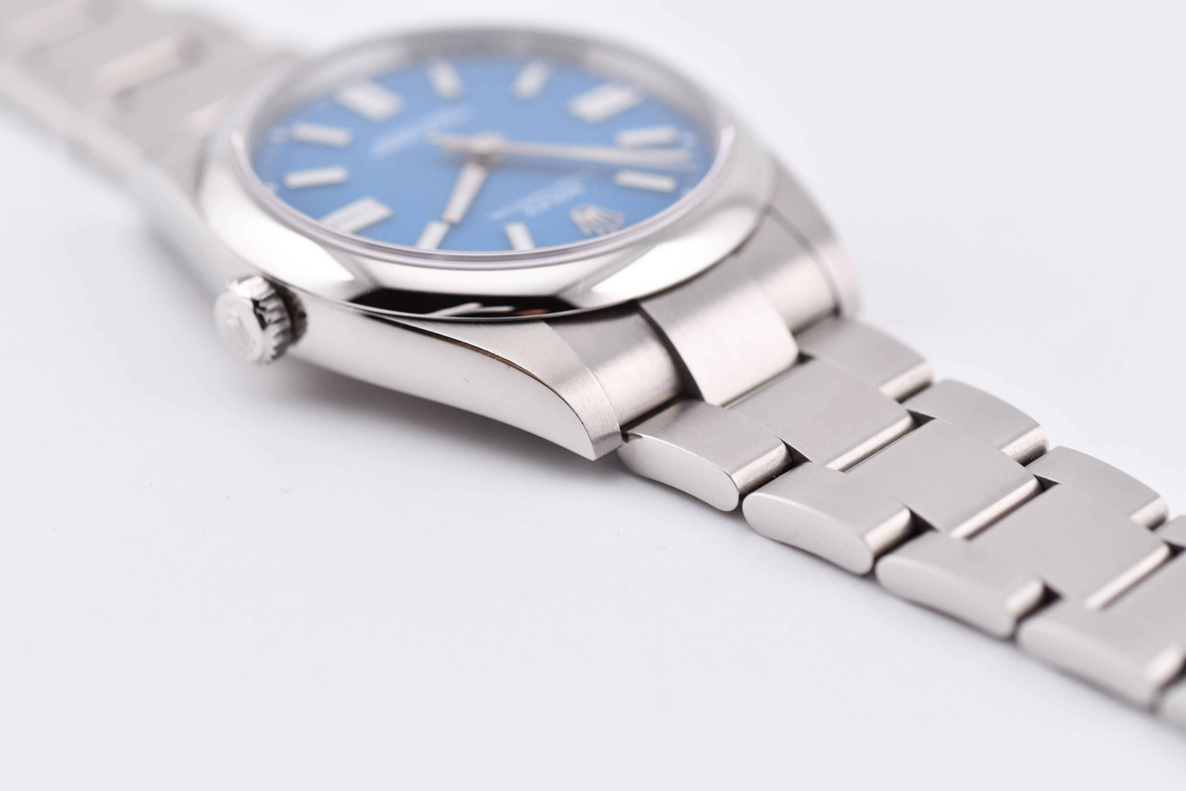 Rolex Oyster Perpetual Ref 124300 Custom Blue Dial