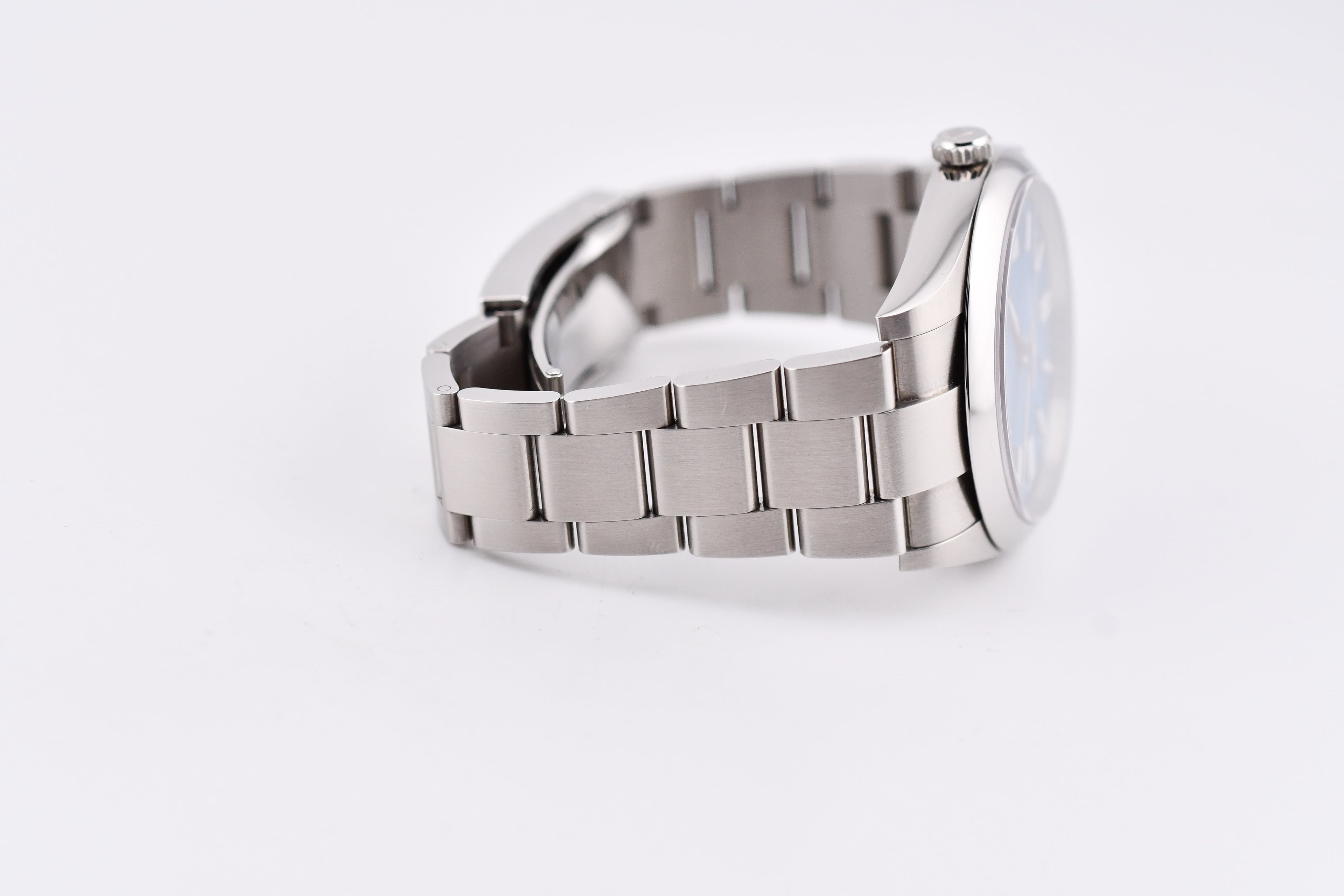 Rolex Oyster Perpetual Ref 124300 Custom Blue Dial