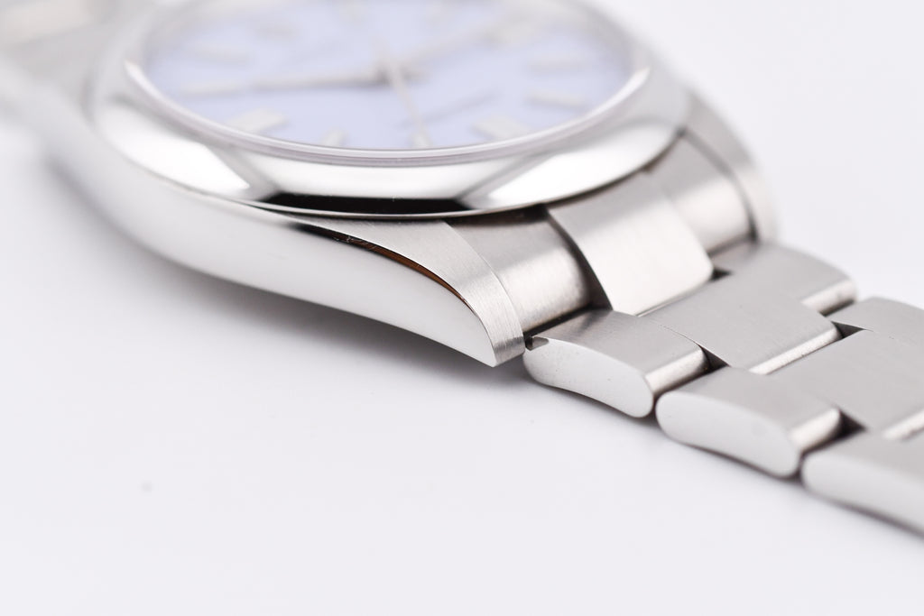 Rolex Oyster Perpetual Ref 124300 Custom Lavender Dial