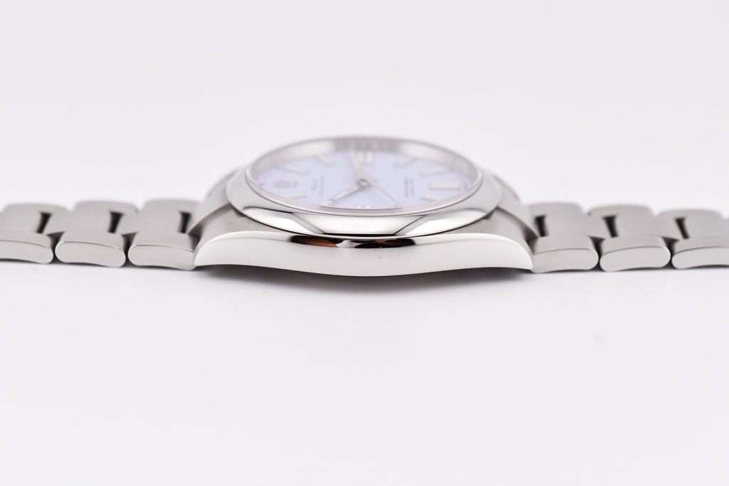 Rolex Oyster Perpetual Ref 124300 Custom Lavender Dial
