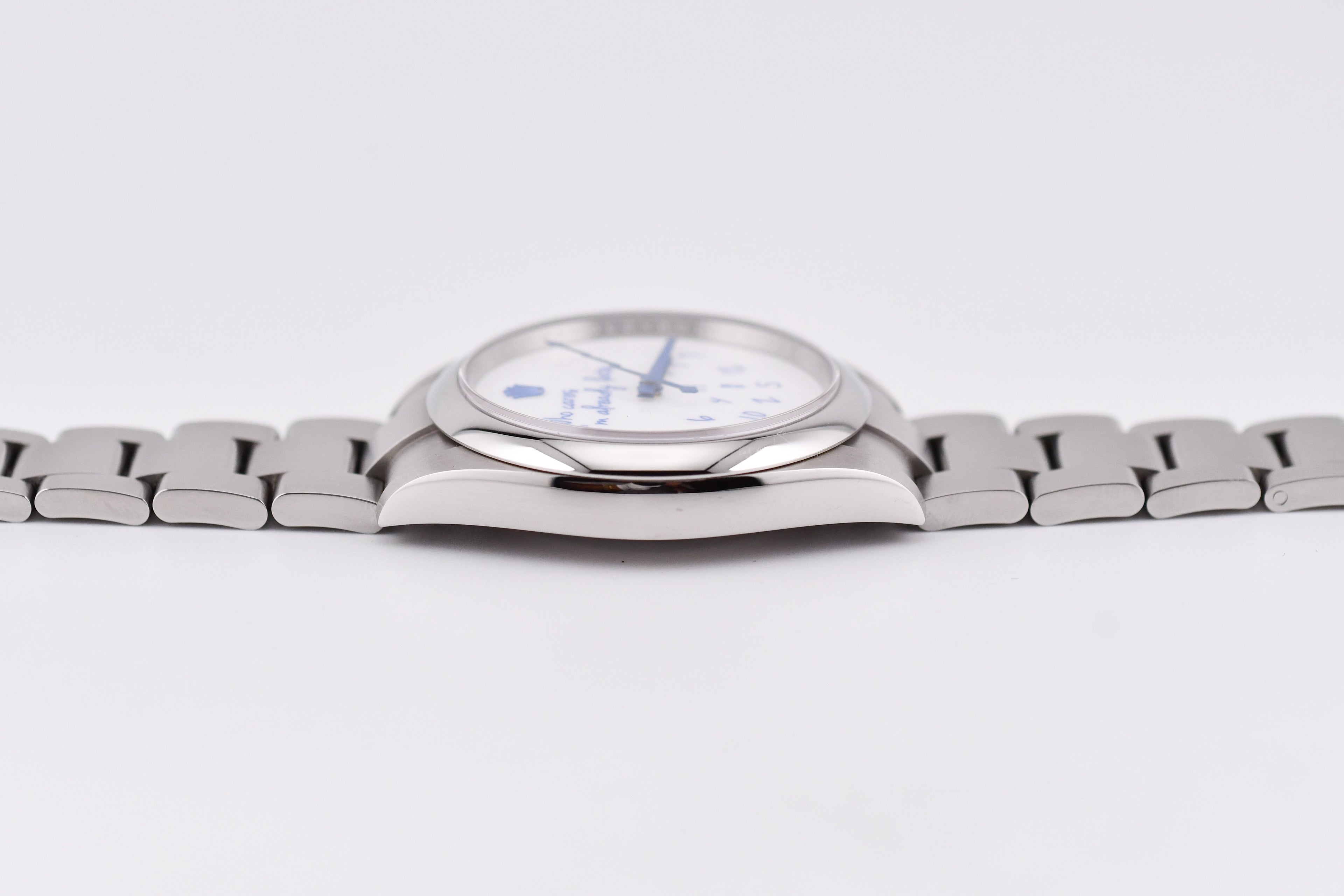 Rolex Oyster Perpetual Ref 124300 Custom Who Cares Dial