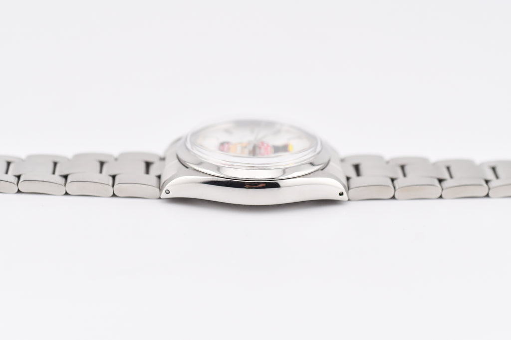 Rolex Precision 34mm Ref 5500 Stainless Steel Minnie Mouse Dial