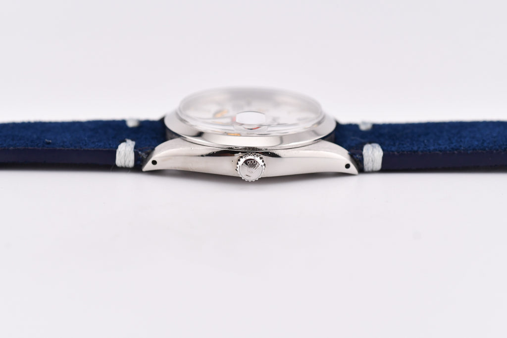 Rolex Precision 34mm Ref 6694 Stainless Steel Mickey Mouse Dial