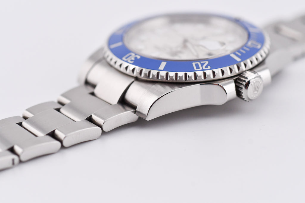 Rolex Submariner 40mm Ref 116610 Custom Blue Bezel and Meteorite Dial