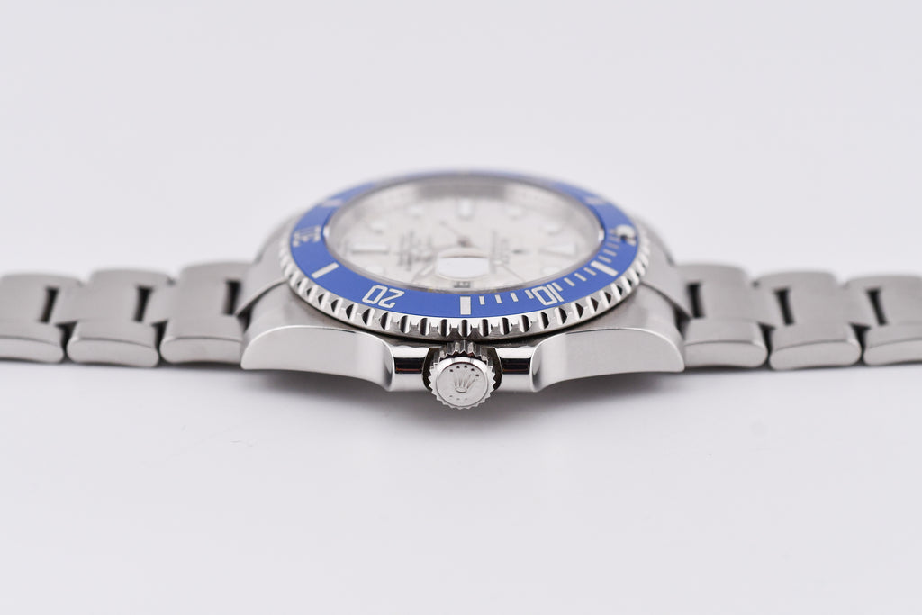 Rolex Submariner 40mm Ref 116610 Custom Blue Bezel and Meteorite Dial