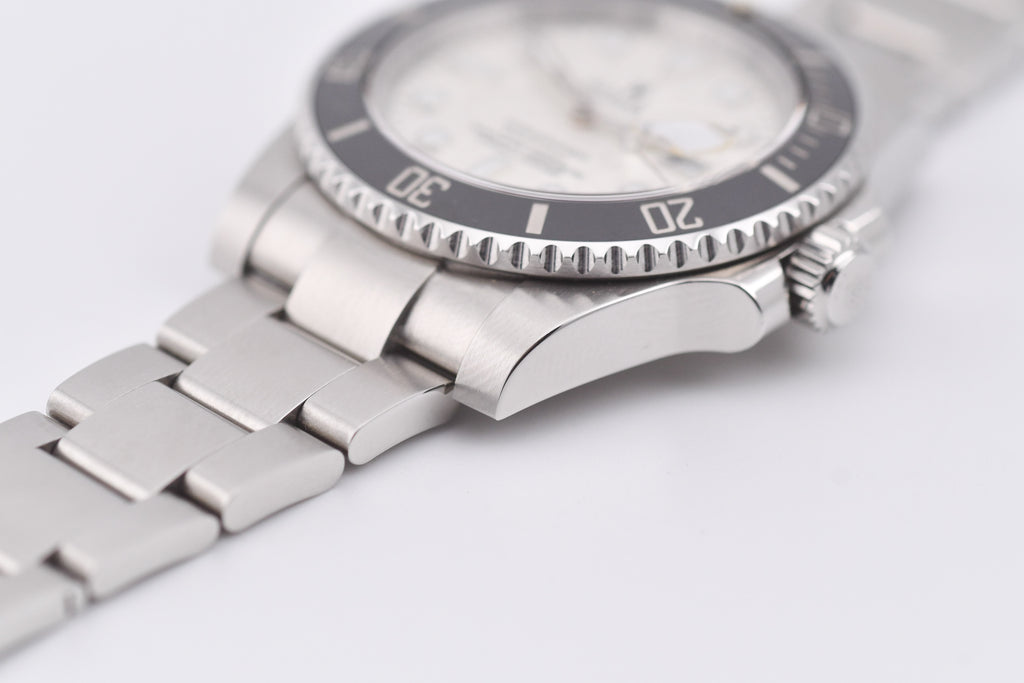 Rolex Submariner 40mm Ref 116610 Original Black Bezel and Custom Meteorite Dial