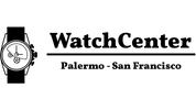 Logo of WatchCenter on a clear background